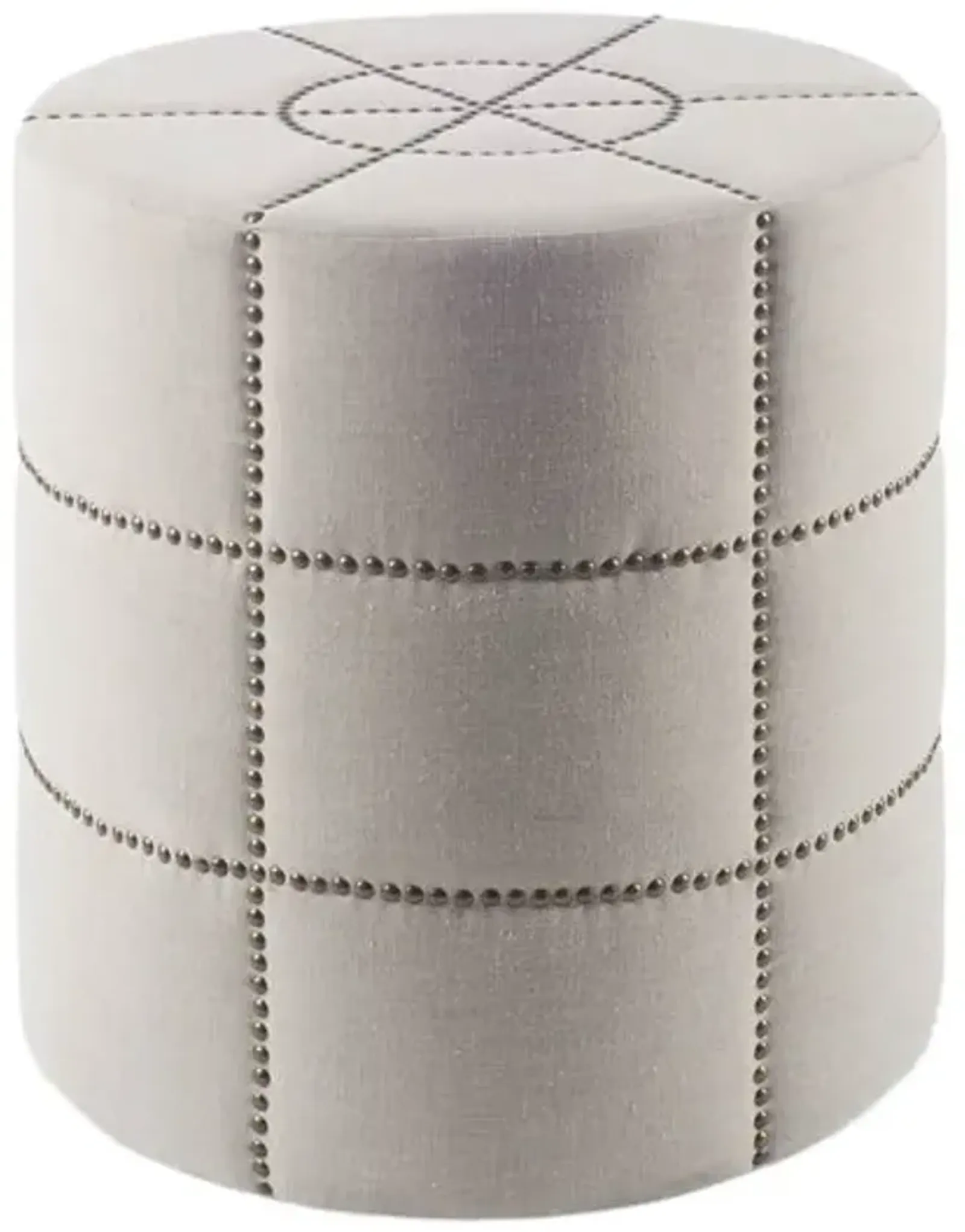 Beacon Pouf - Cream