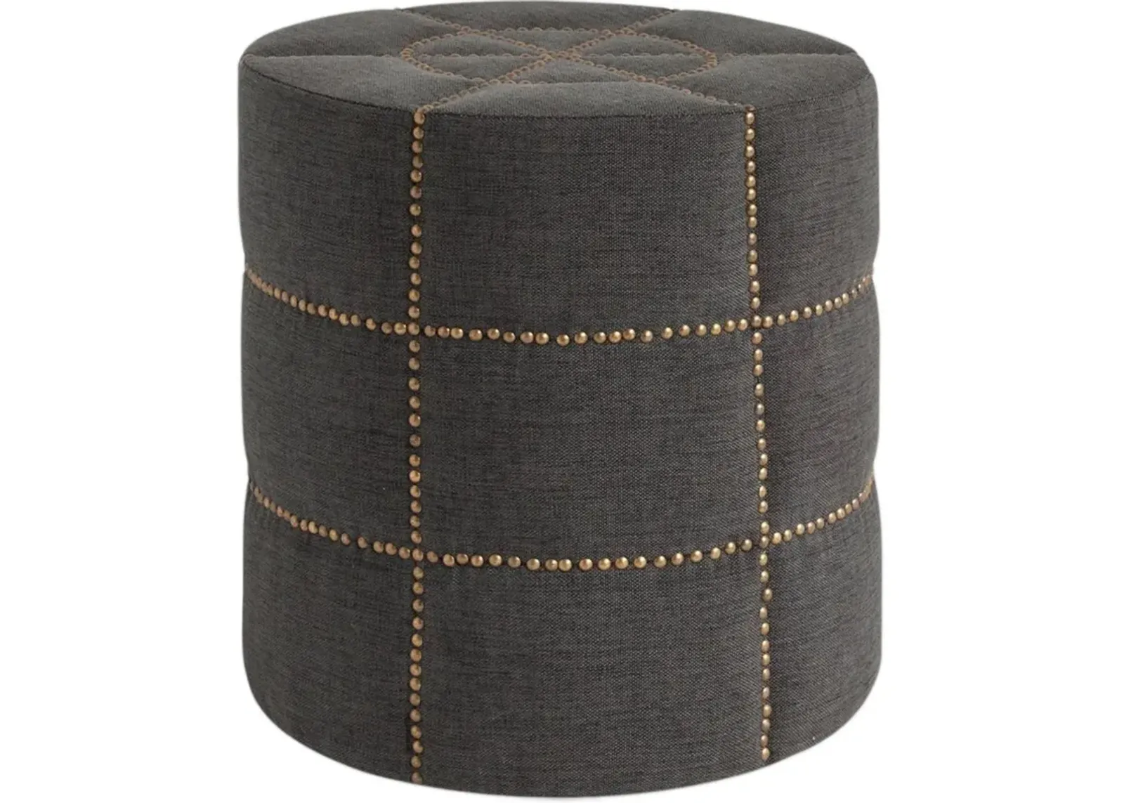 Beacon Pouf - Gray