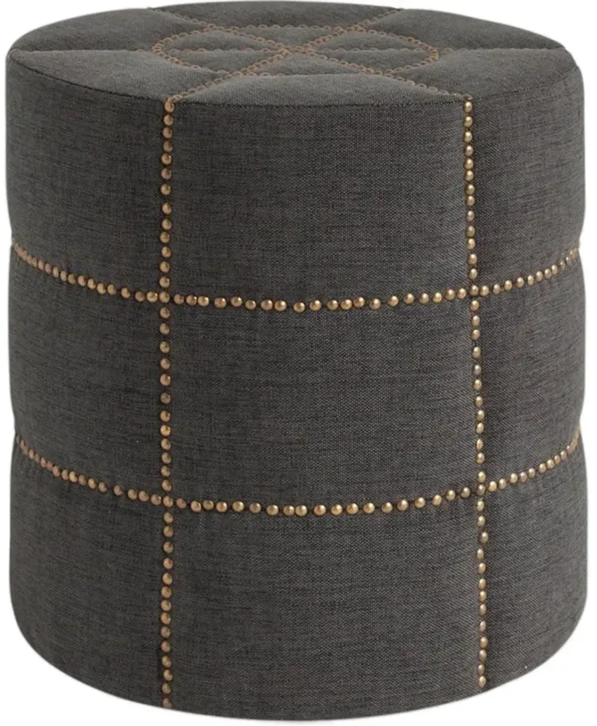 Beacon Pouf - Gray