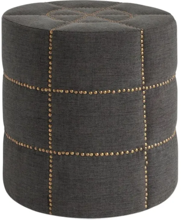 Beacon Pouf - Gray