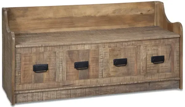 Garrettville Storage Bench 