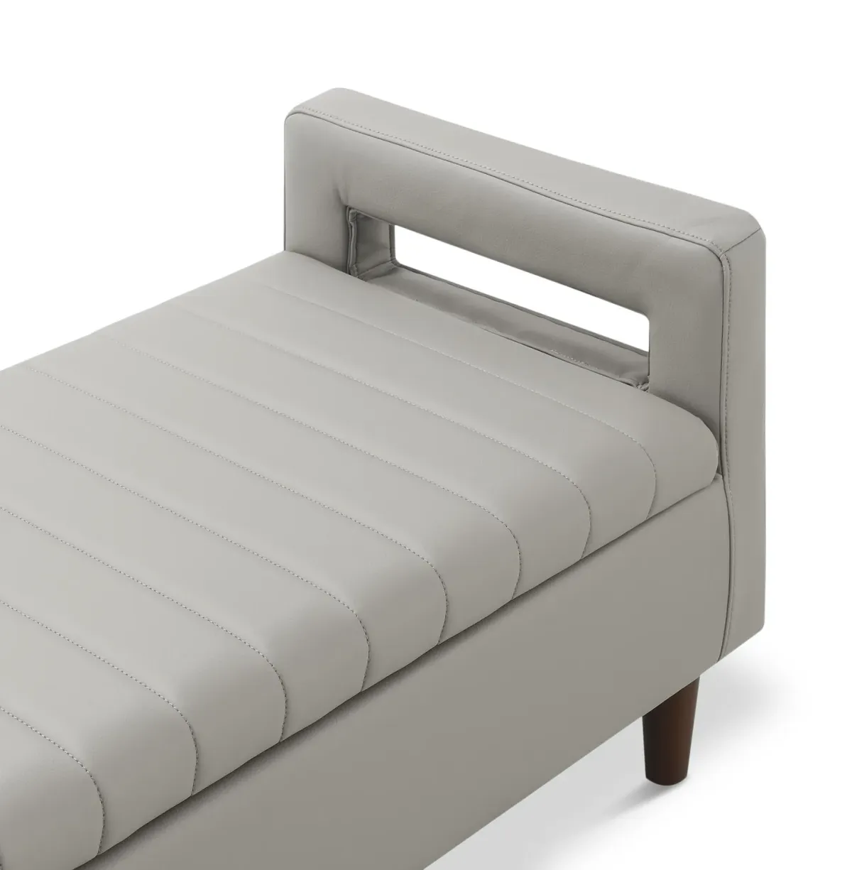 Quinn Channel Storage Bench - Grey