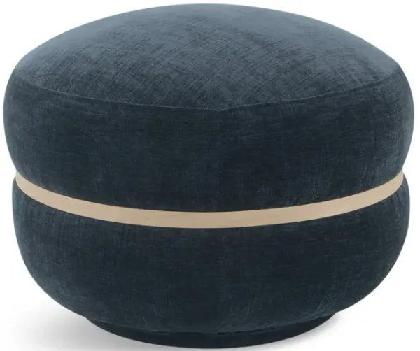 Contessa Swivel Ottoman - Ebony