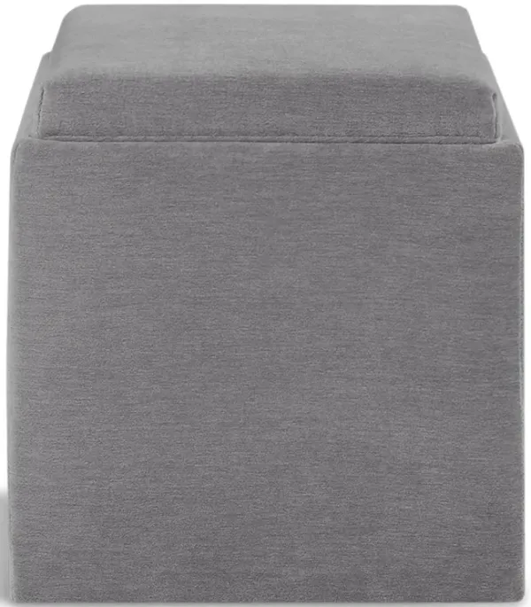 Owen Tray Ottoman - Grey