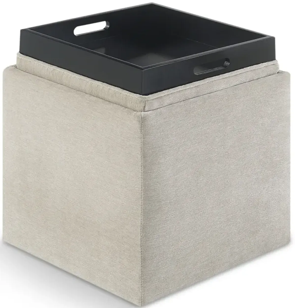 Owen Tray Ottoman - Beige