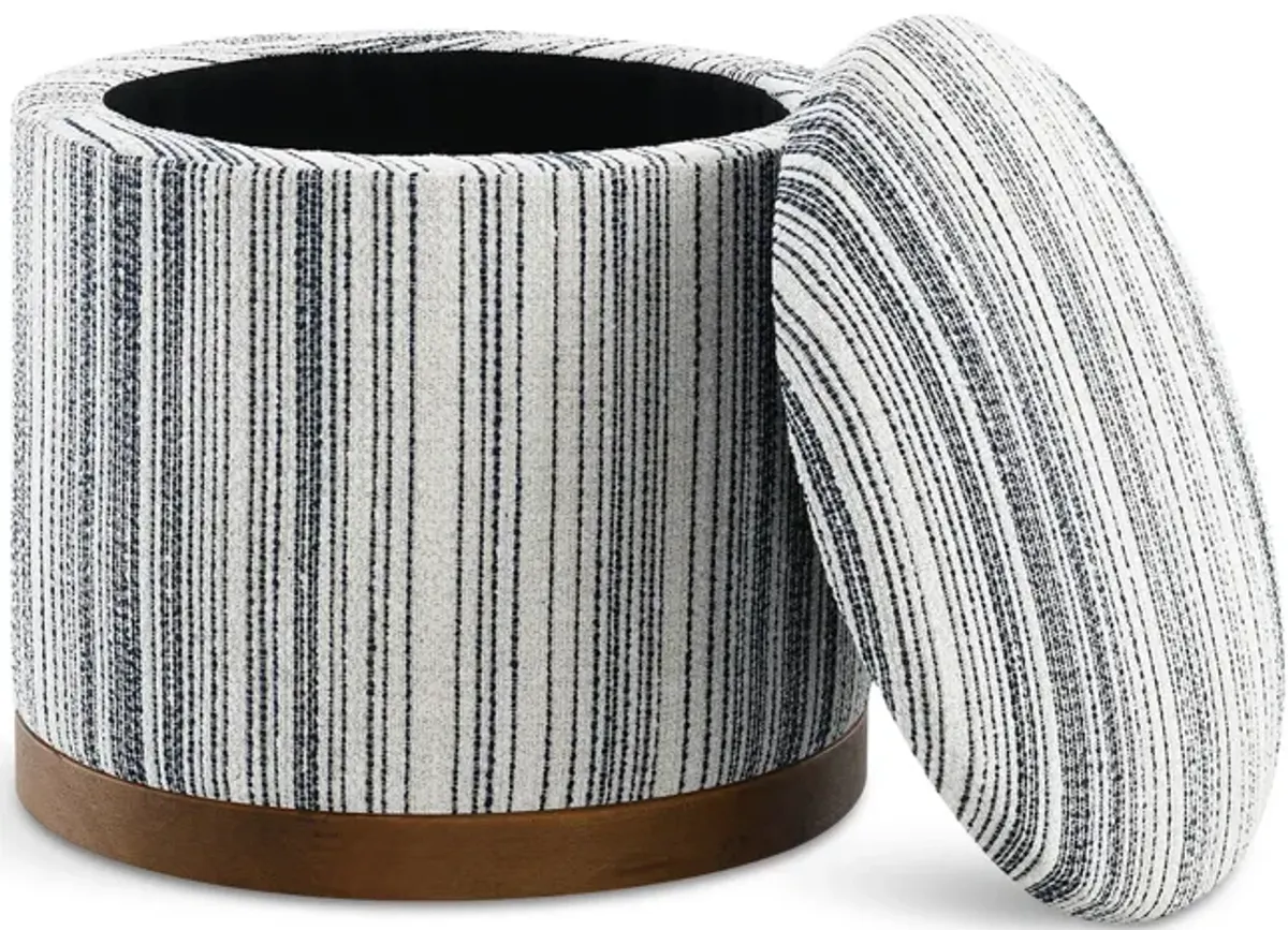 Swivel Storage Ottoman