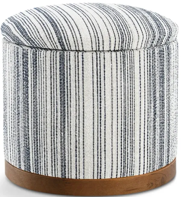 Swivel Storage Ottoman
