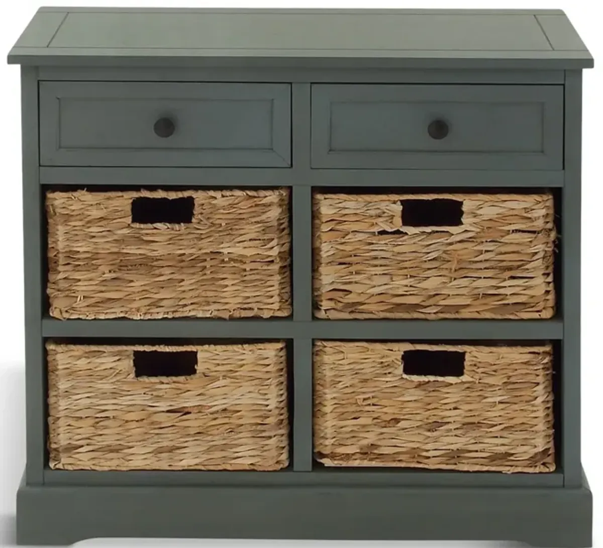 Wicker 4 Basket Chest