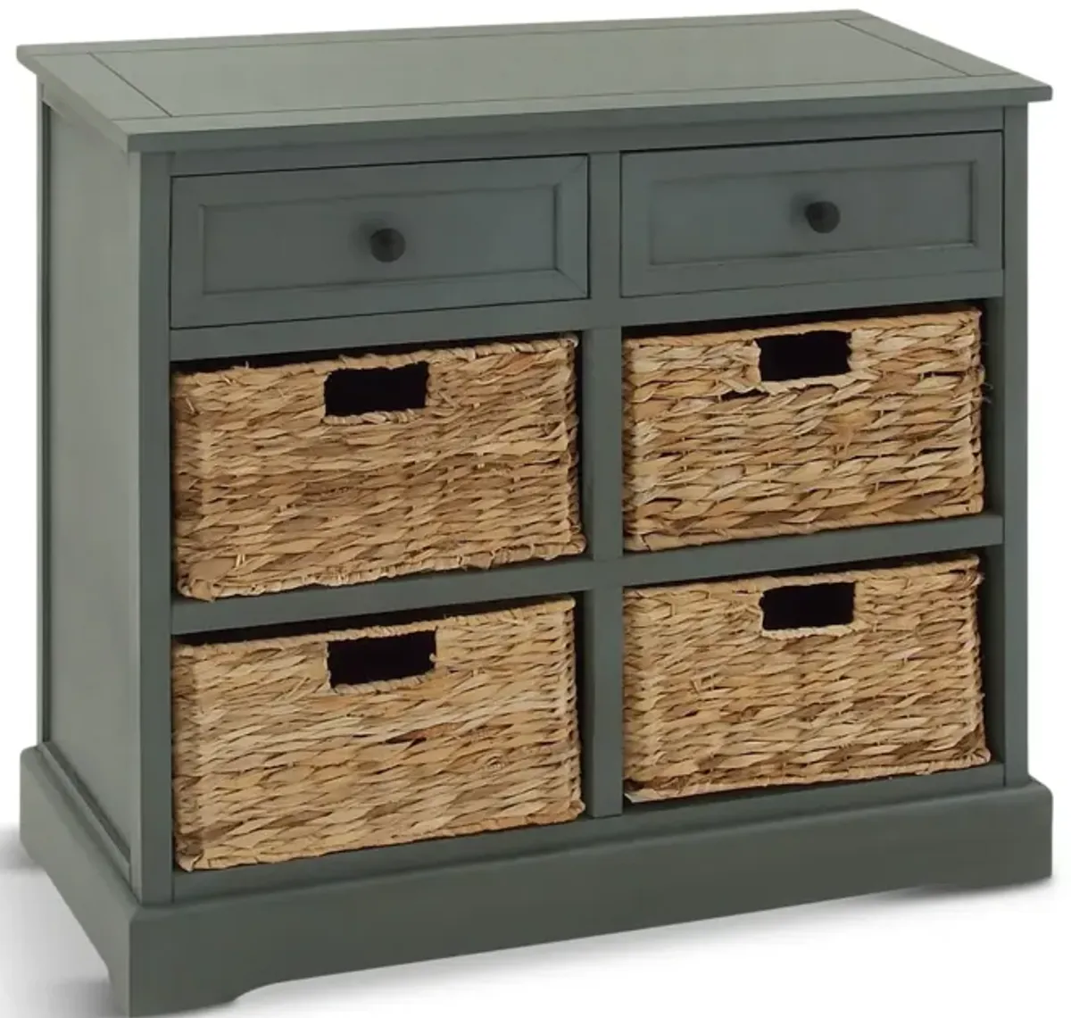 Wicker 4 Basket Chest