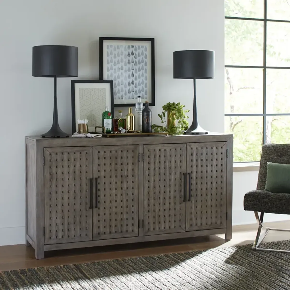 Chancel 4 Door Sideboard