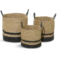 Seagrass Baskets - Set of 3