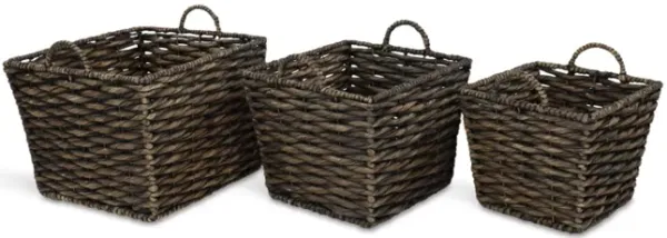 Water Hyacinth Basket - Set of 3
