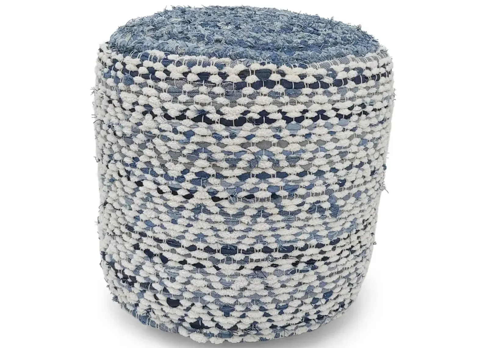 Variegated Pouf  