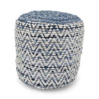 Variegated Pouf  