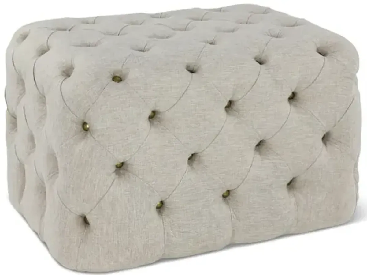 Francesca Tufted Room Ottoman