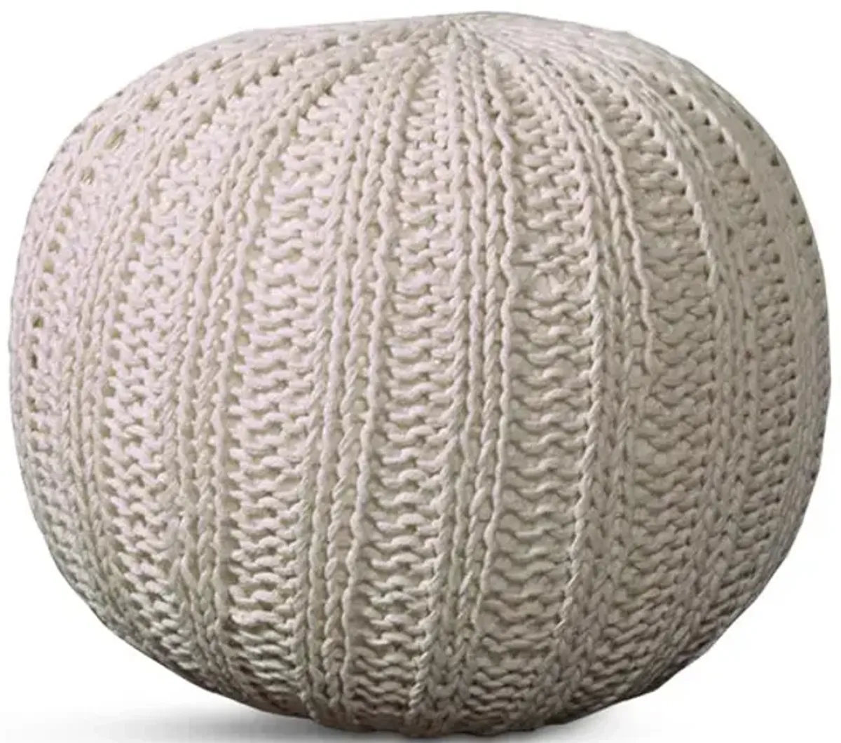 Gerty Knitted Pouf