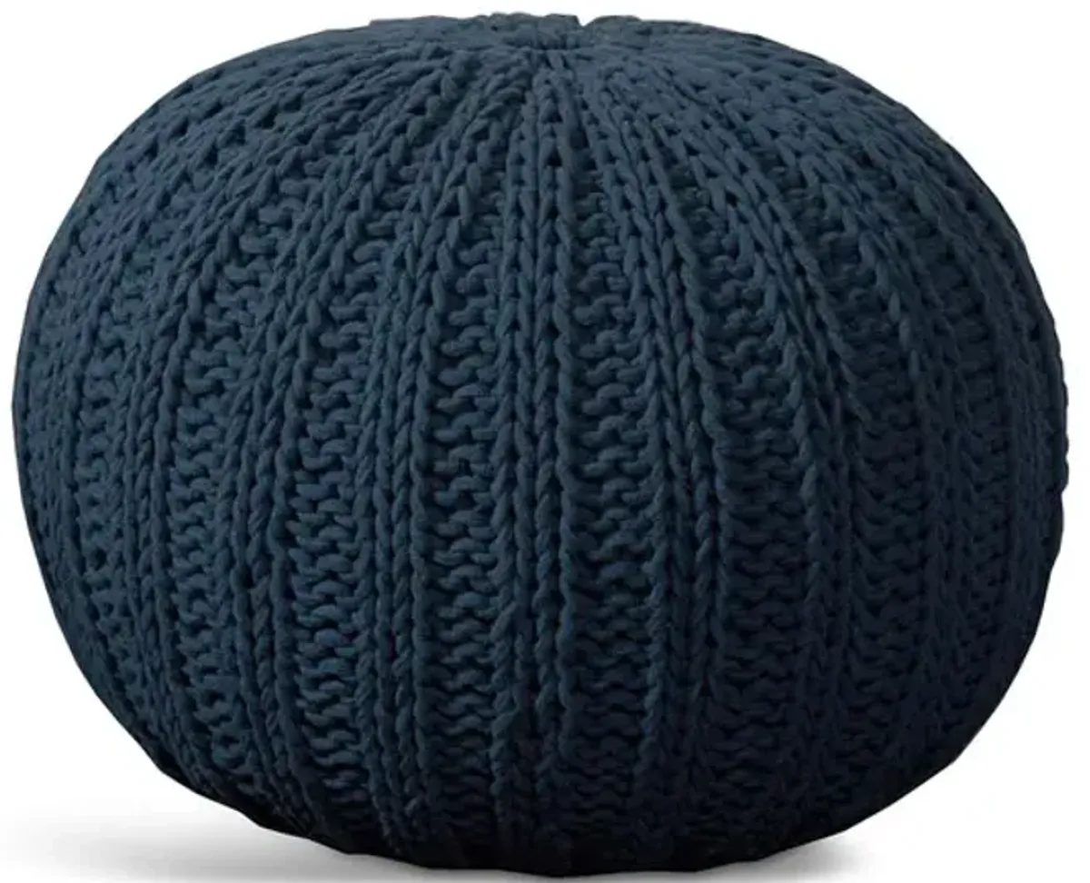 Lotty Knitted Pouf