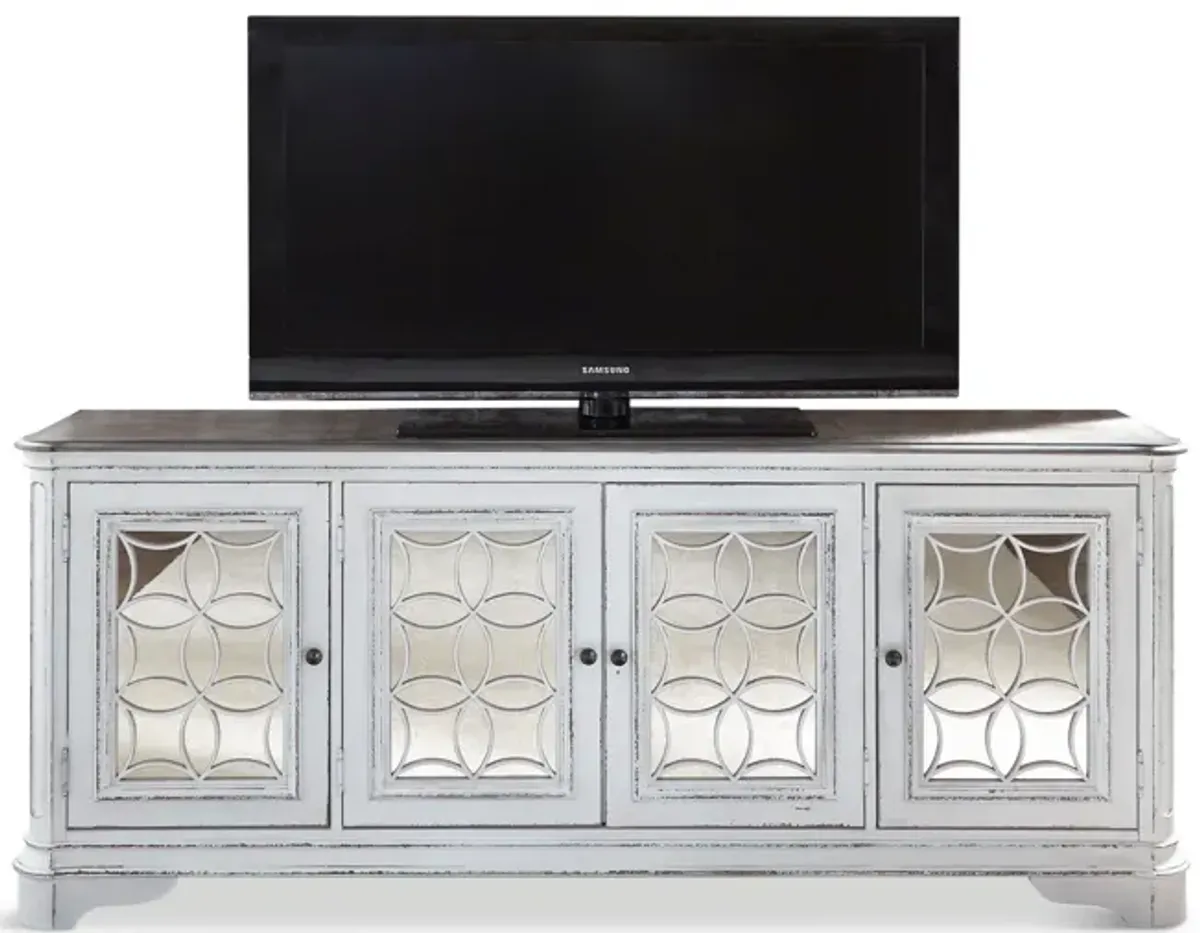 Magnolia Manor 74  TV Stand