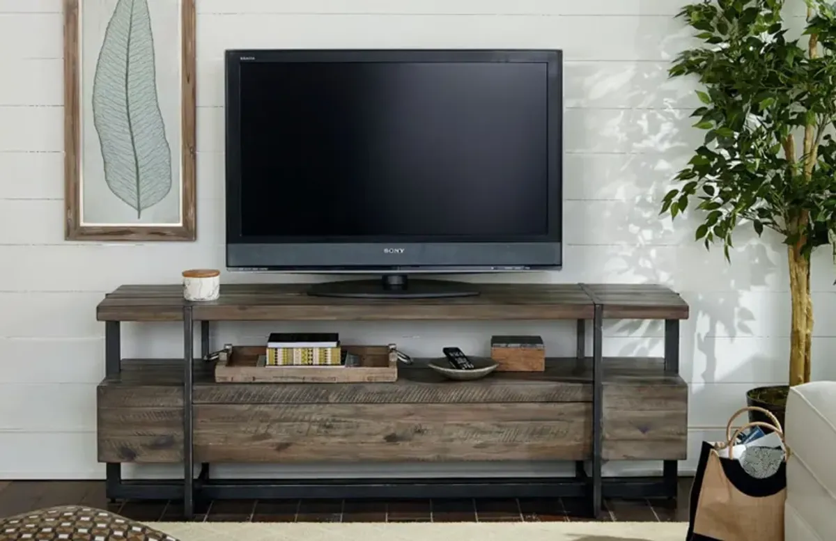 Modern Timber Entertainment Console