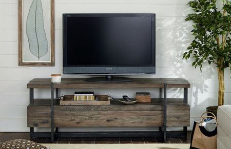 Modern Timber Entertainment Console