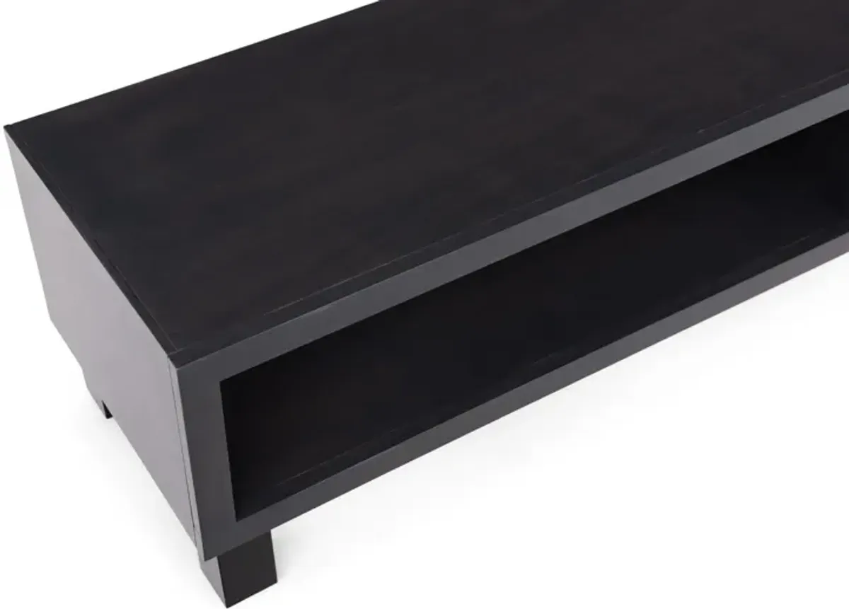 70  Platinum Modern Media Console