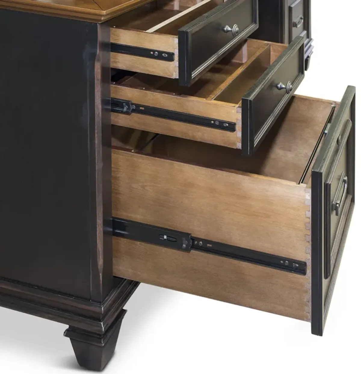 Astoria Black Credenza