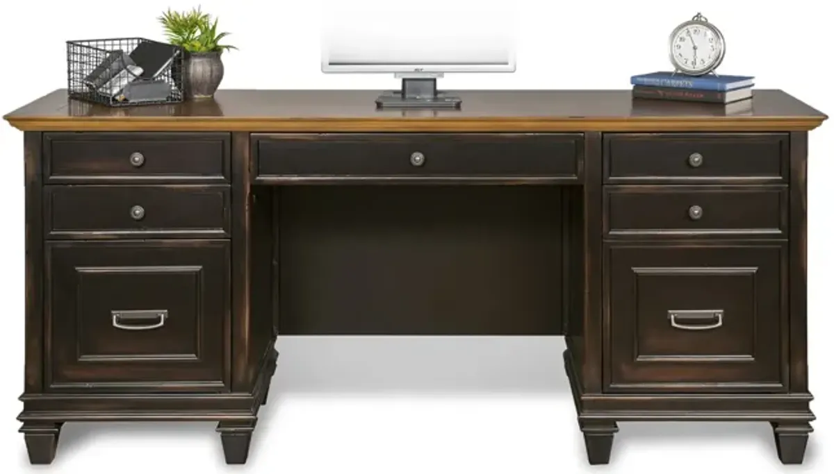 Hartford Black Credenza