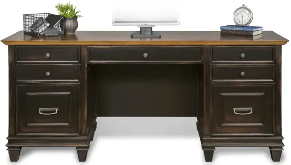 Astoria Black Credenza