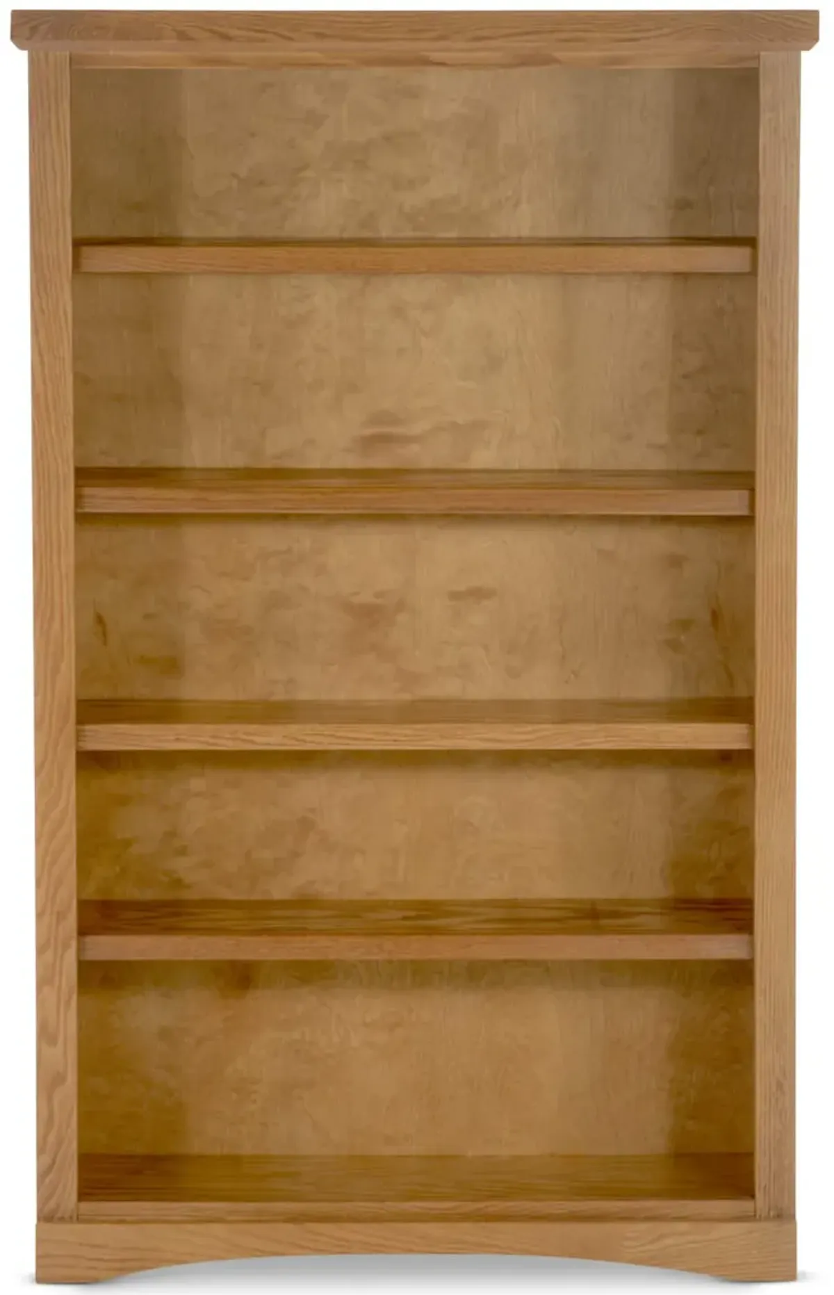 Traditional Oak Bookcase - 36  x 60 