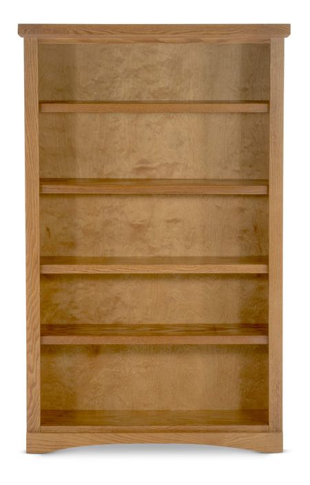 Traditional Oak Bookcase - 36  x 60 