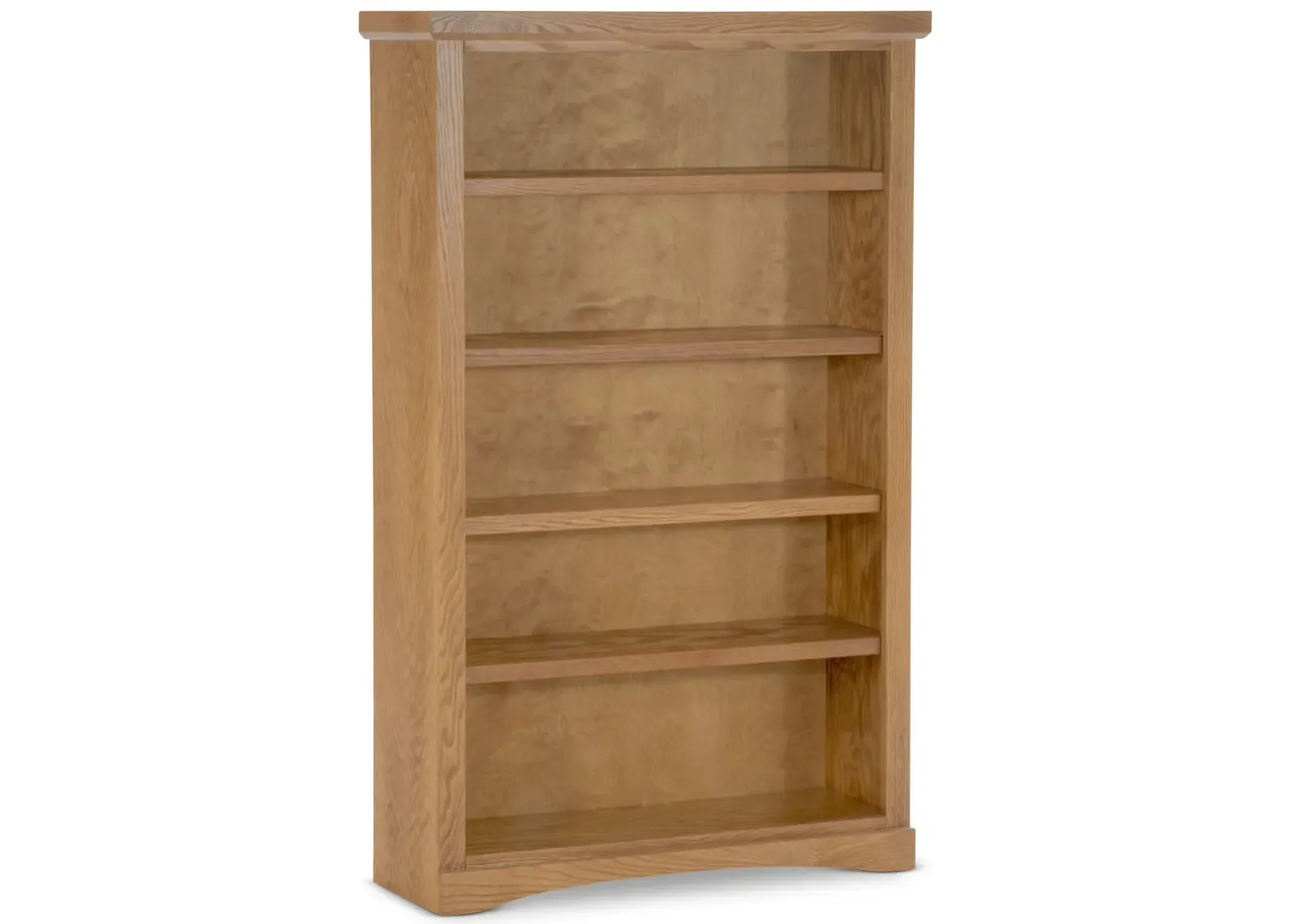 Traditional Oak Bookcase - 36  x 60 