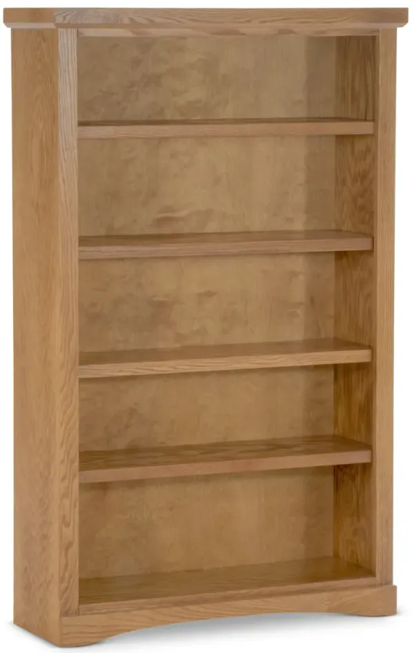 Traditional Oak Bookcase - 36  x 60