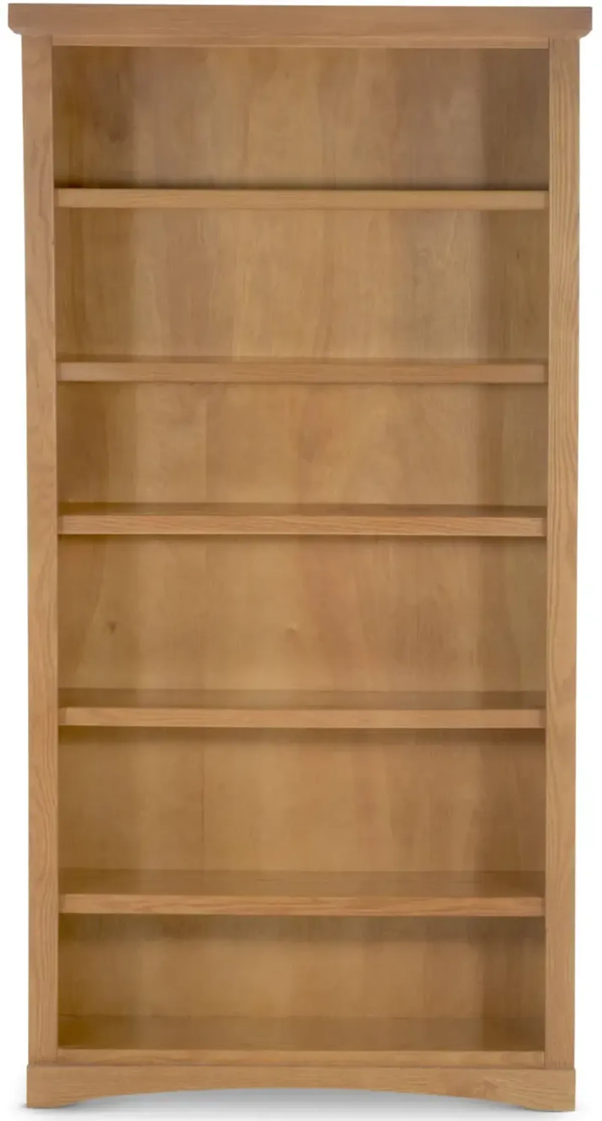 Traditional Oak Bookcase - 36  x 72 