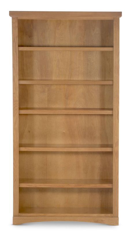 Traditional Oak Bookcase - 36  x 72 