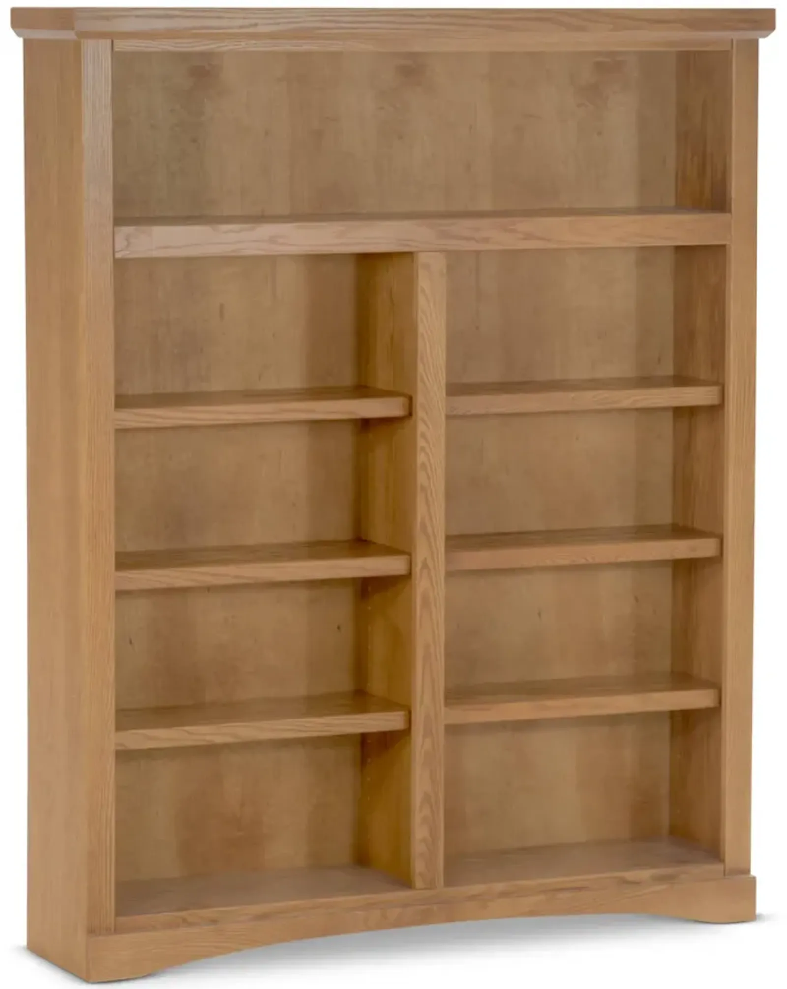 Traditional Oak Bookcase - 48  x 60 