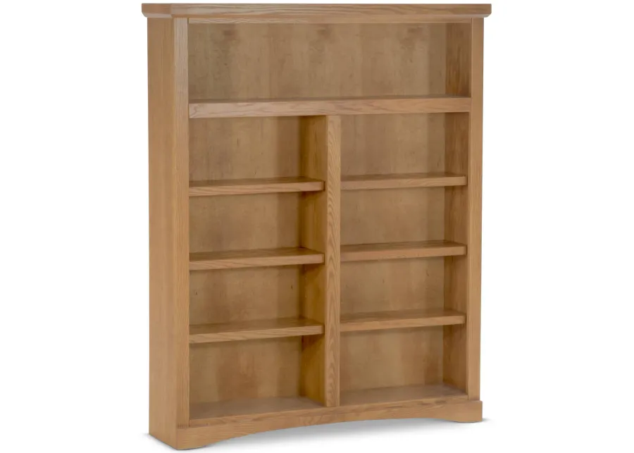 Traditional Oak Bookcase - 48  x 60 