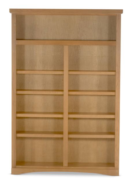 Traditional Oak Bookcase - 48  x 72 