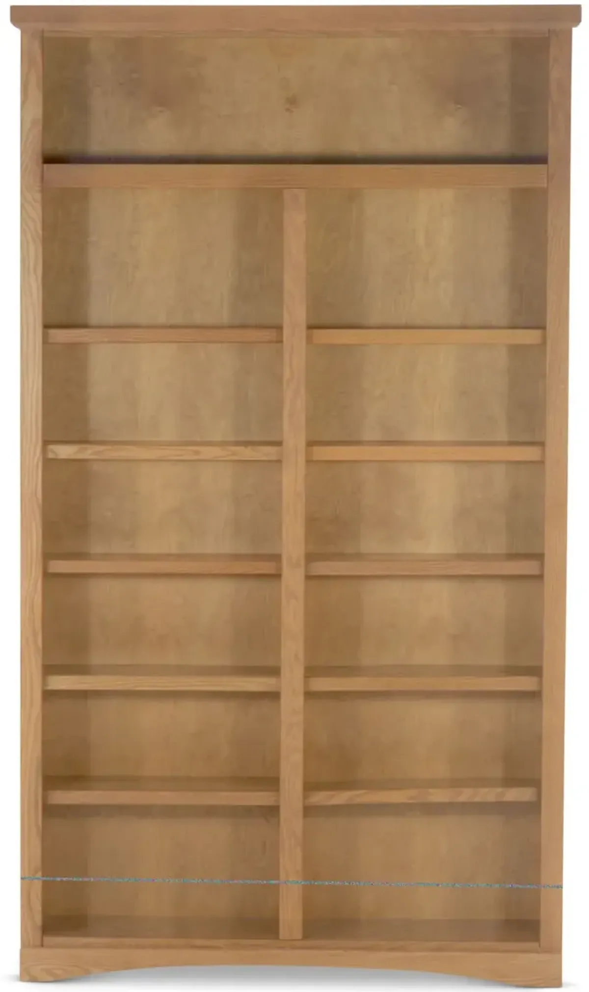 Traditional Oak Bookcase - 48  x 84 