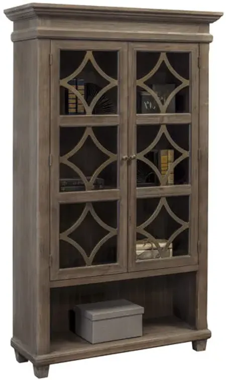 Carson Glass Door Bookcase