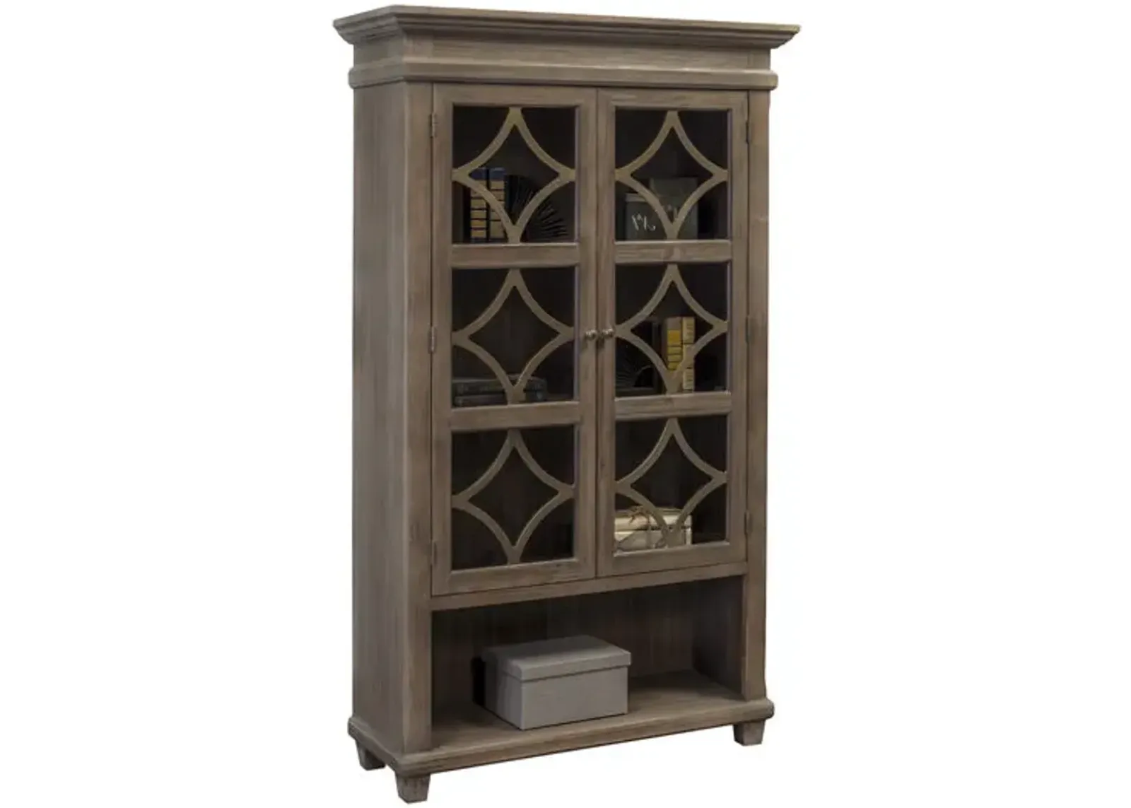 Carson Glass Door Bookcase