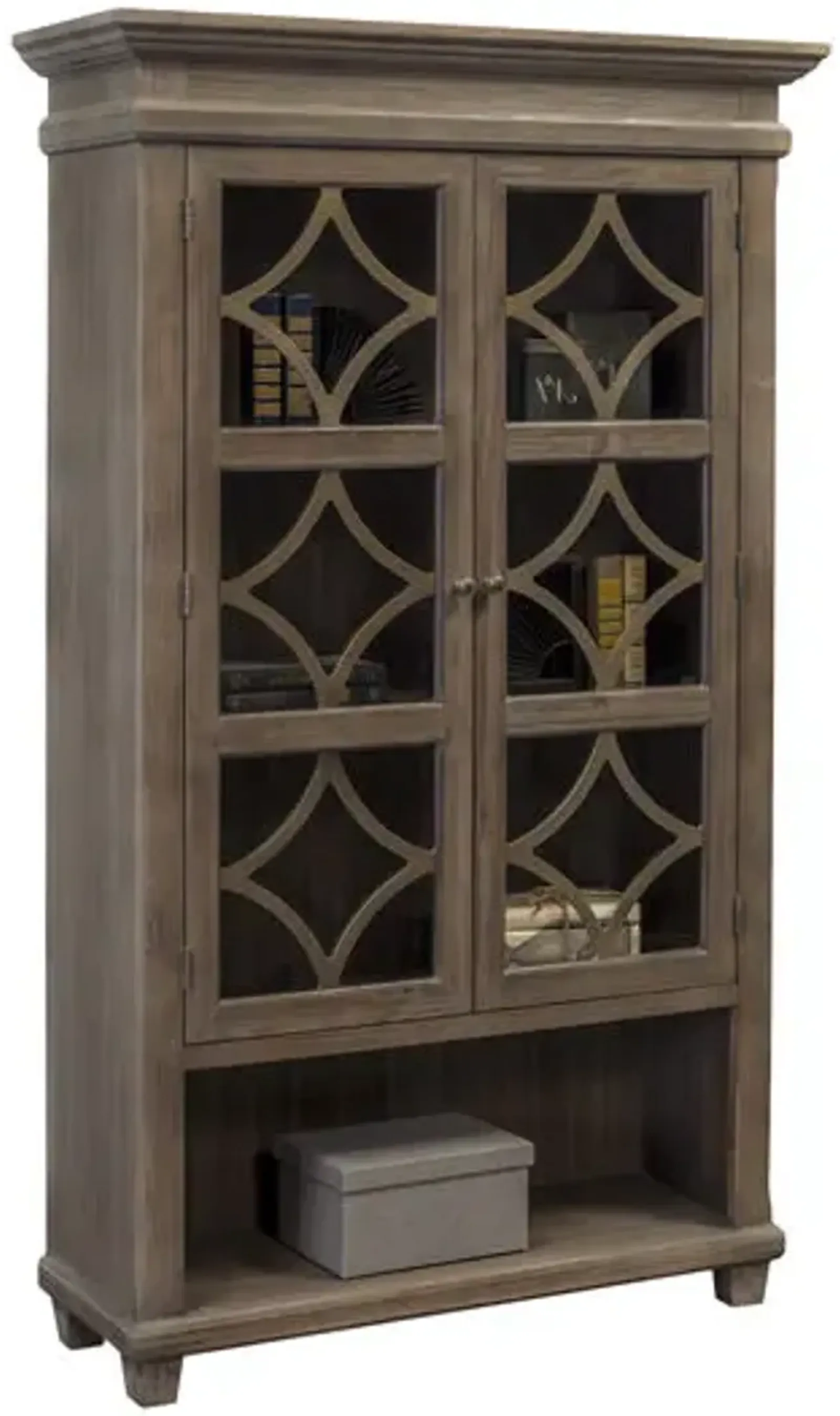 Jordan Glass Door Bookcase