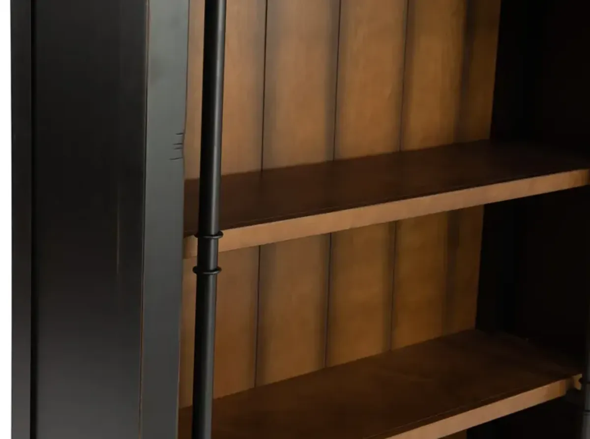 Redmond Ebony Tall Bookcase
