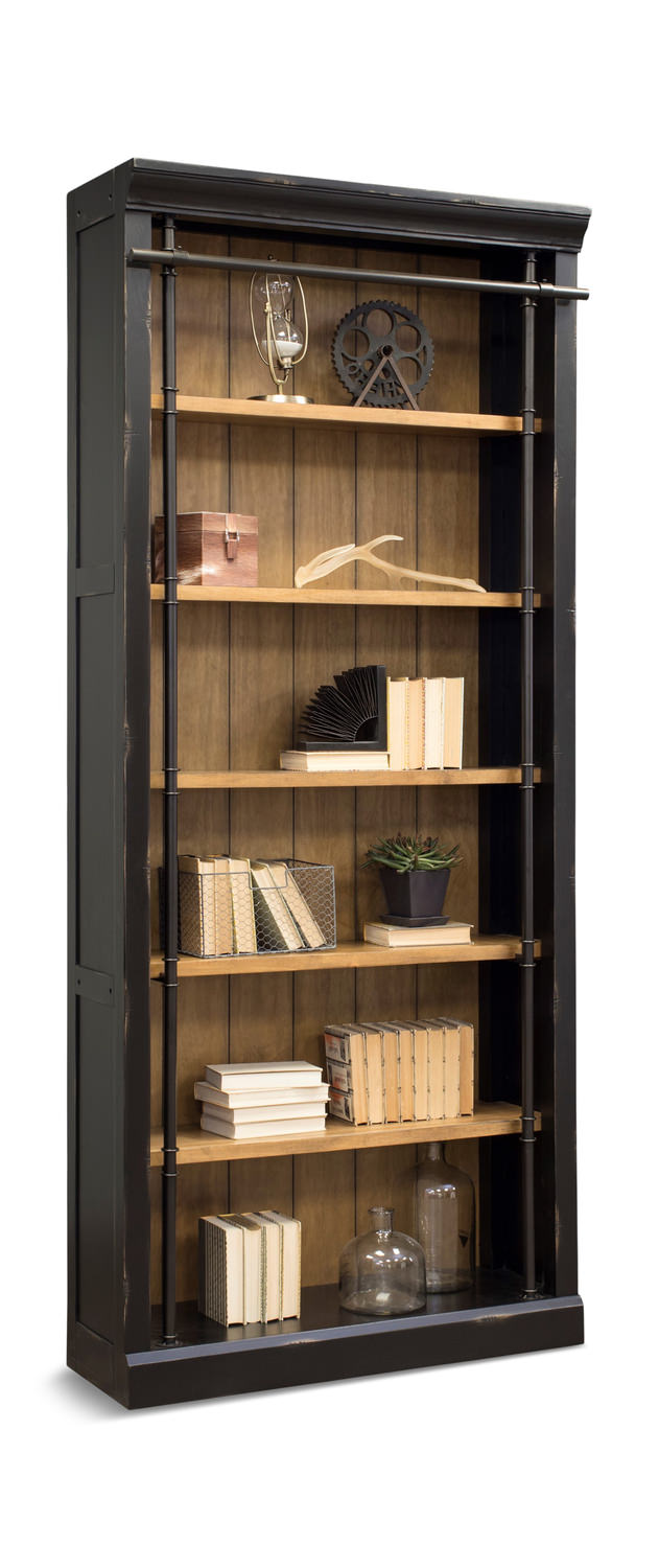 New Toulouse Ebony Tall Bookcase