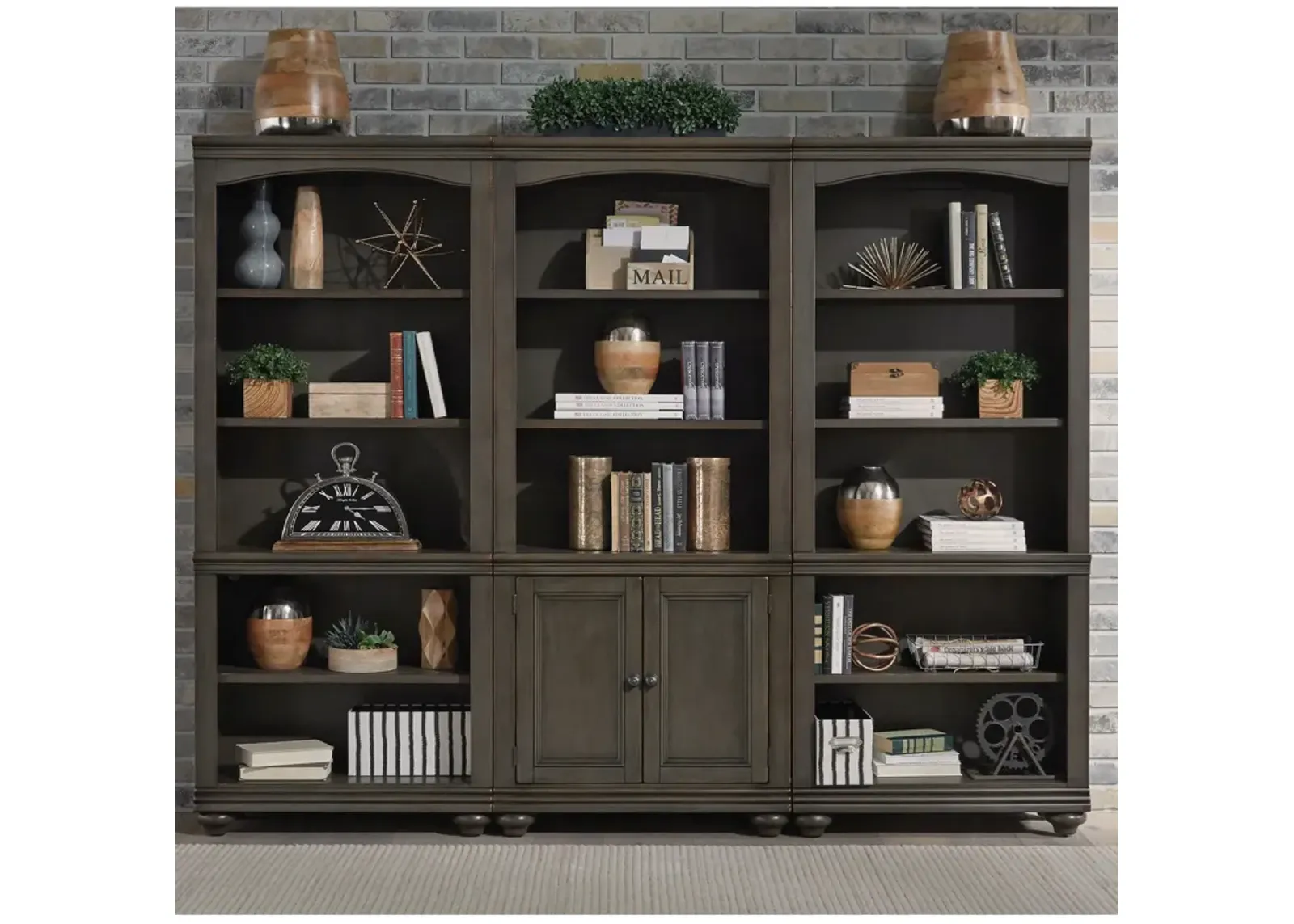 James open bookcase