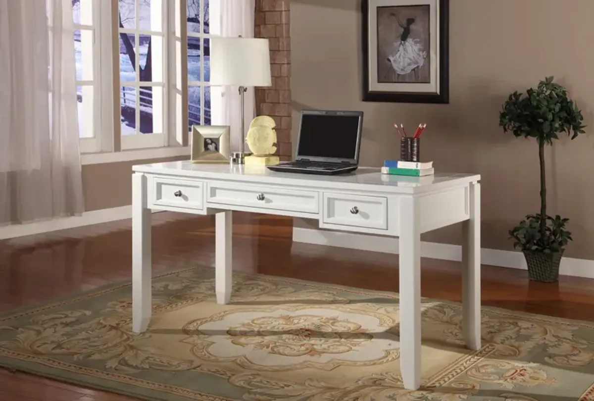 Boca White Writing Desk