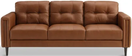 Ollie Leather Sofa