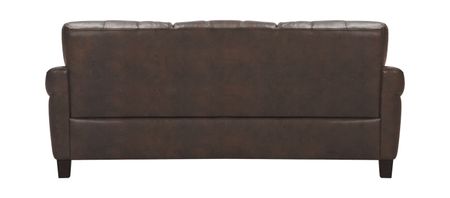 Madden Leather Sofa - Tobacco