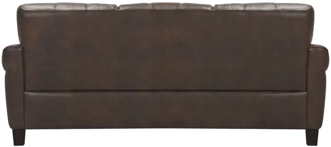 Madden Leather Sofa - Tobacco