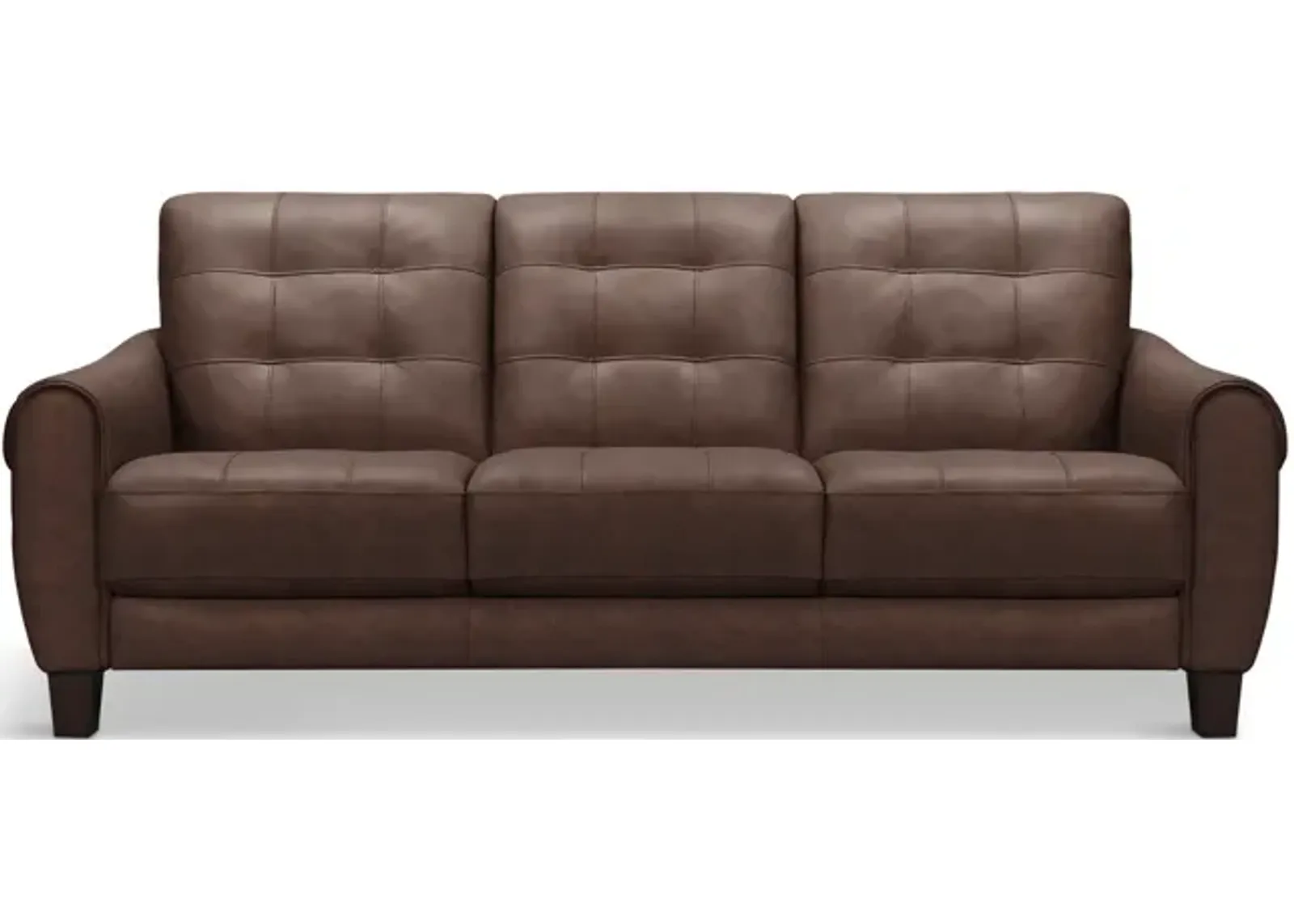 Madden Leather Sofa - Tobacco