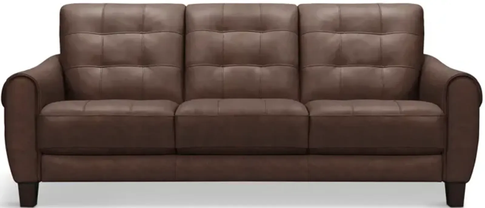 Madden Leather Sofa - Tobacco